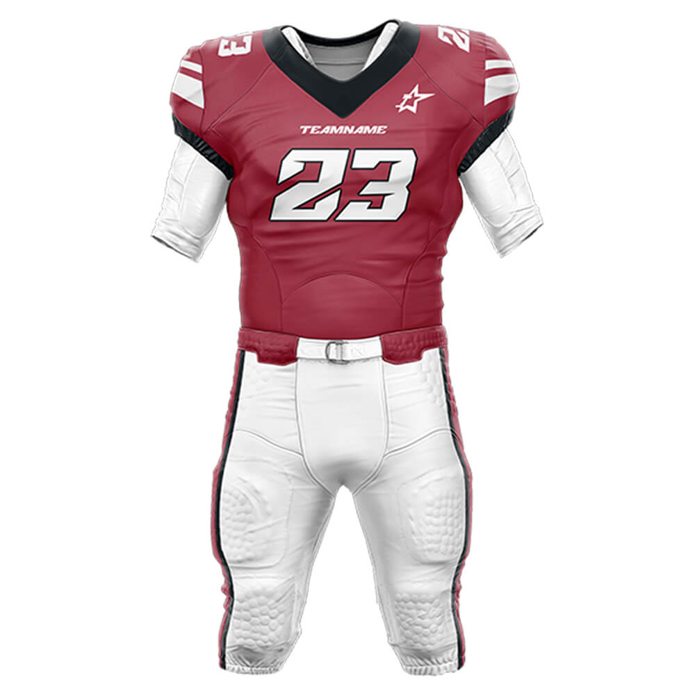 200 Series American Football Jersey & Integrated Pants 3D front