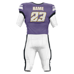 200 Series American Football Jersey & Integrated Pants 3D back