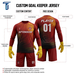 Custom Blaze Soccer Goalkeeper Jersey Set