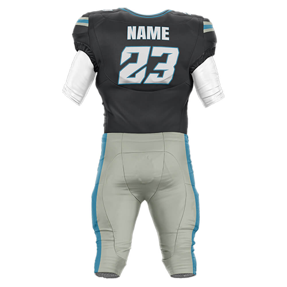 200 Series American Football Jersey & Integrated Pants 3D back