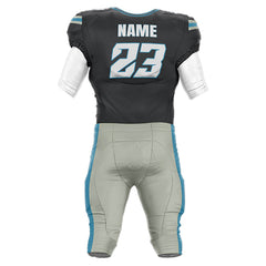 200 Series American Football Jersey & Integrated Pants 3D back