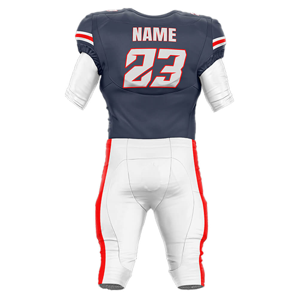 200 Series American Football Jersey & Integrated Pants 3D back