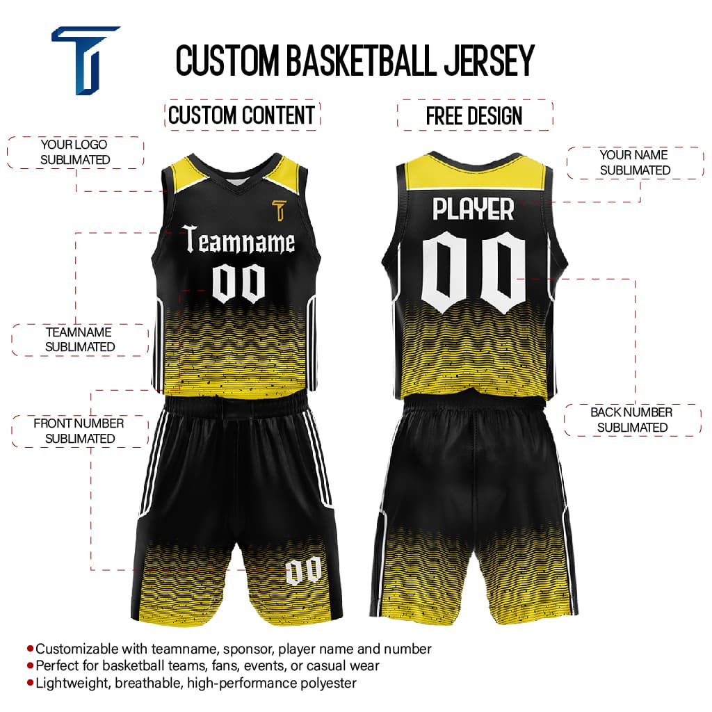 Custom Nebula Adult Youth Basketball Jersey Set