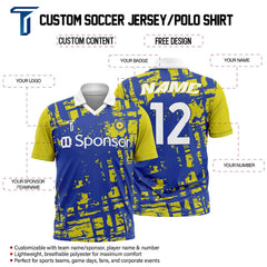 Striker Burst Polo Shirt custom content