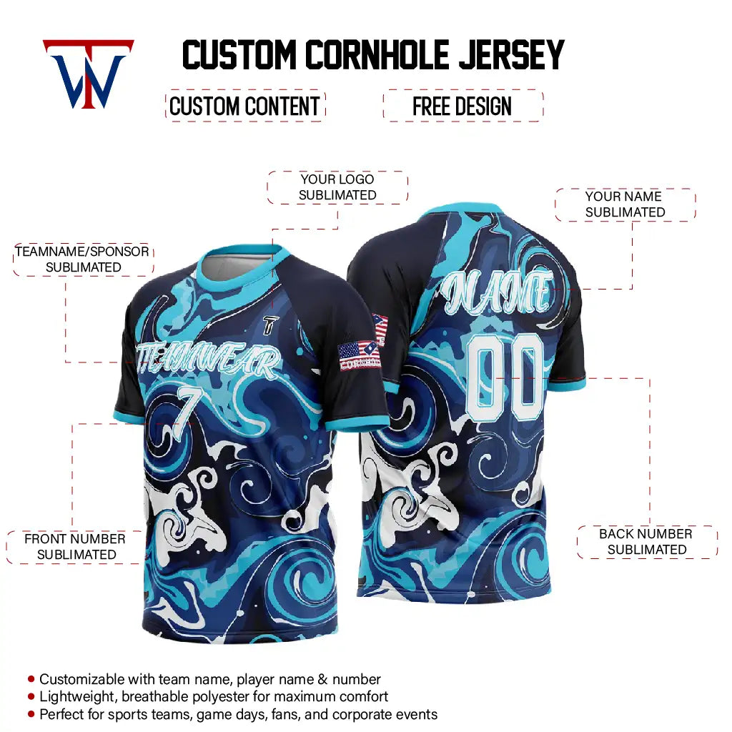 tteamear youth cornhole jersey