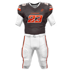 200 Series American Football Jersey & Integrated Pants 3D front