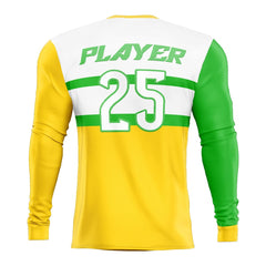 Custom Australia Long Sleeve Rugby Social Jersey