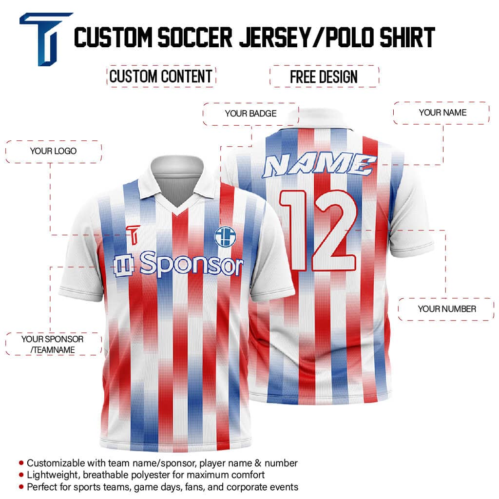 Fusion Weave Polo Shirt custom content