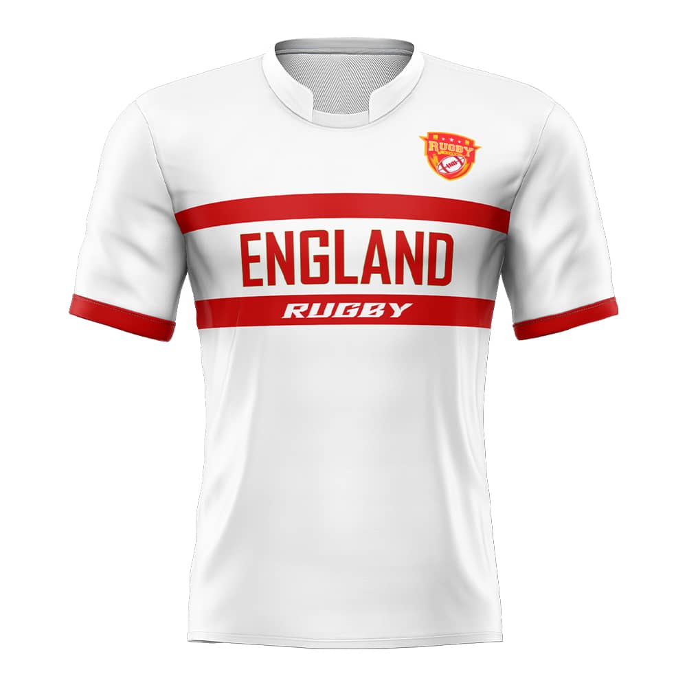 Custom England Pro Match Rugby Jersey