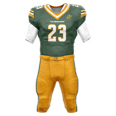 200 Series American Football Jersey & Integrated Pants 3D front