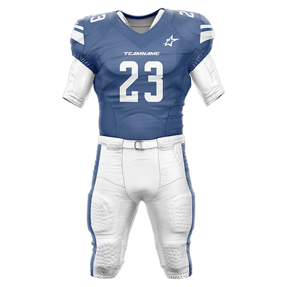 200 Series American Football Jersey & Integrated Pants 3D front