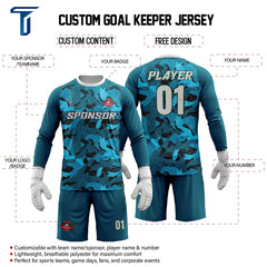 Custom Dynamic Camo Soccer Goalkeeper Jersey Set