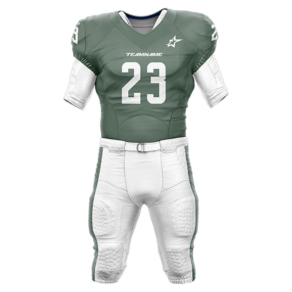 200 Series American Football Jersey & Integrated Pants 3D front