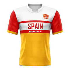 Custom Spain Pro Match Rugby Jersey