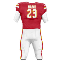 200 Series American Football Jersey & Integrated Pants 3D back
