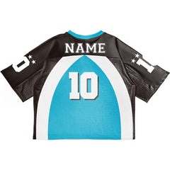 Custom Brave Spirit Oversized Football Jersey Street Fashion T-shirt