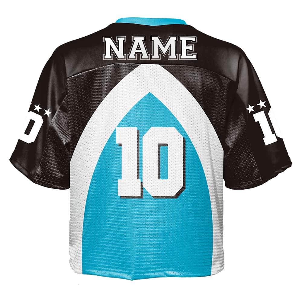 Custom Brave Spirit Oversized Football Jersey Street Fashion T-shirt