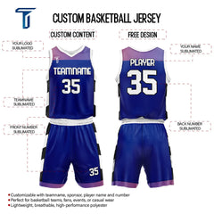 Custom Skyline Adult Youth Basketball Jersey Set