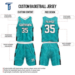 Custom Tempest Adult Youth Basketball Jersey Set