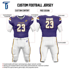 200 Series American Football Jersey & Integrated Pants custom content