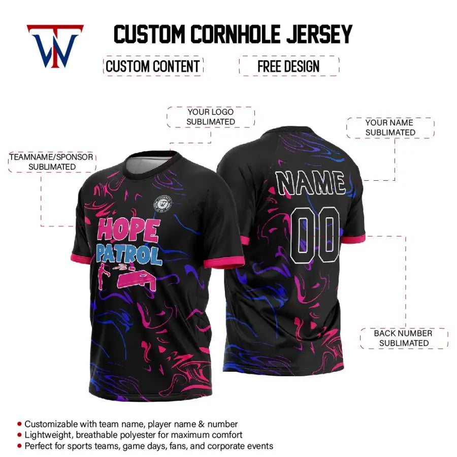 Hope Patrol Fantasy Custom Cornhole Jersey