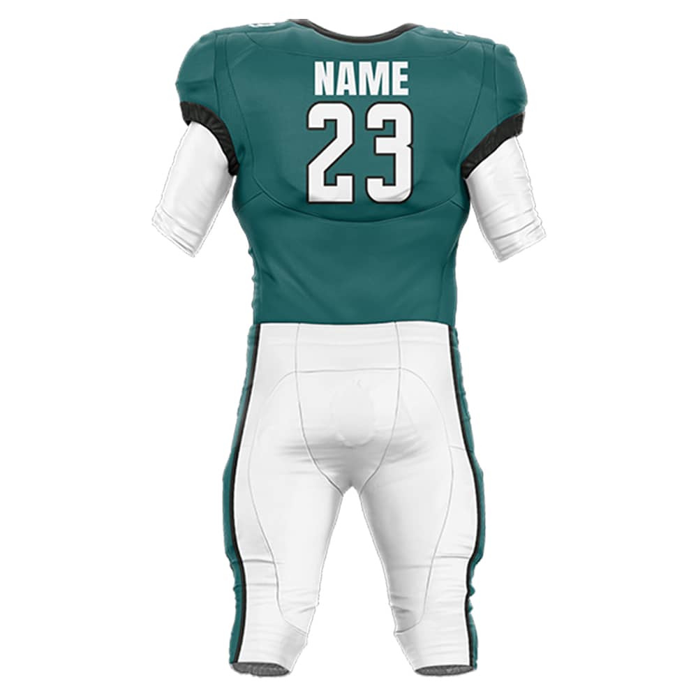200 Series American Football Jersey & Integrated Pants 3D back