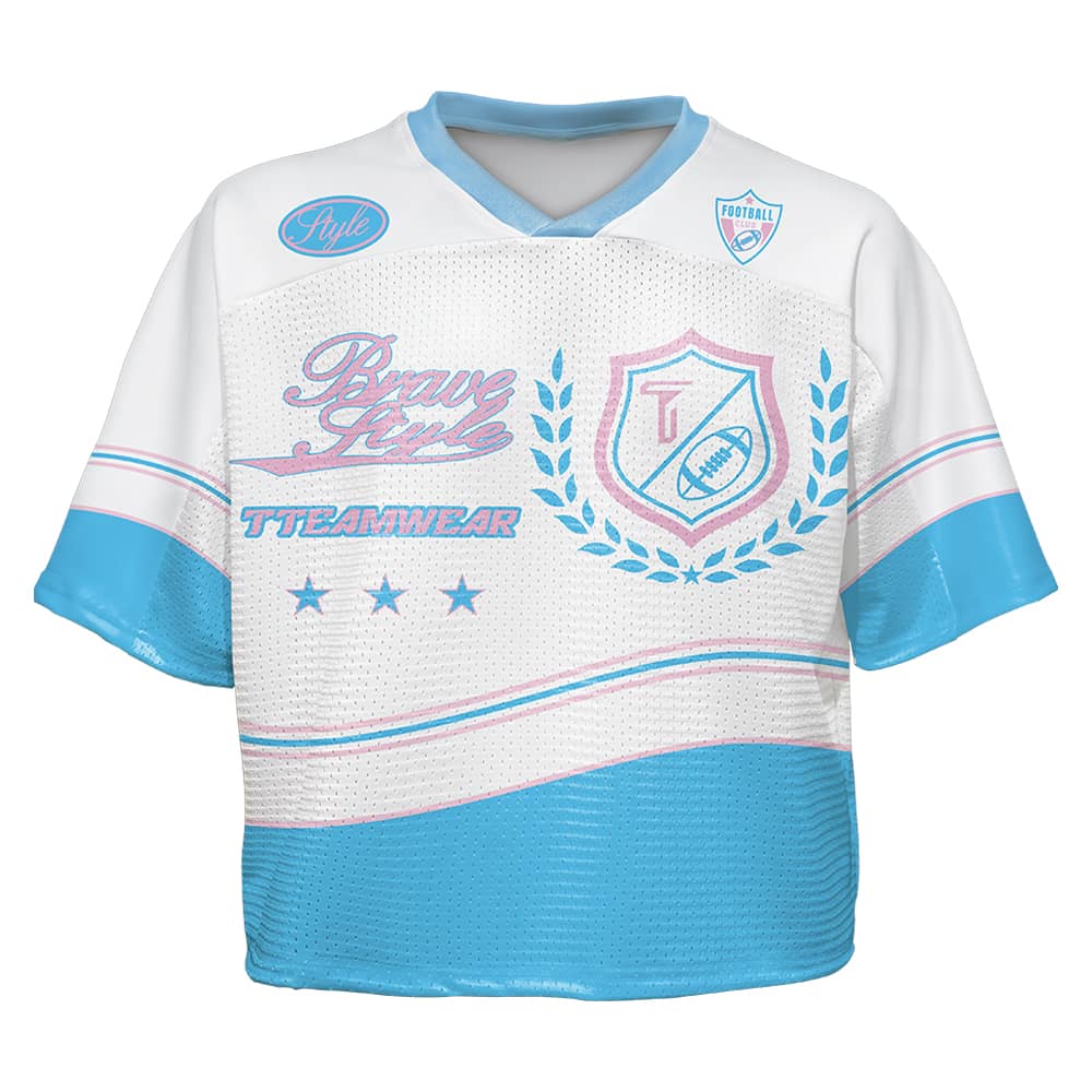 Custom Harbor Oversized Football Jersey Street Fashion T-shirt