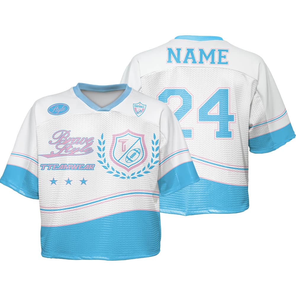 Custom Harbor Oversized Football Jersey Street Fashion T-shirt