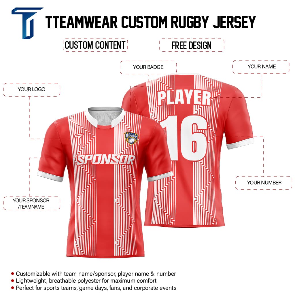 Custom Blaze Pro Match Rugby Jersey