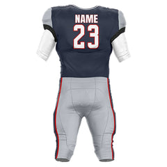 200 Series American Football Jersey & Integrated Pants 3D back