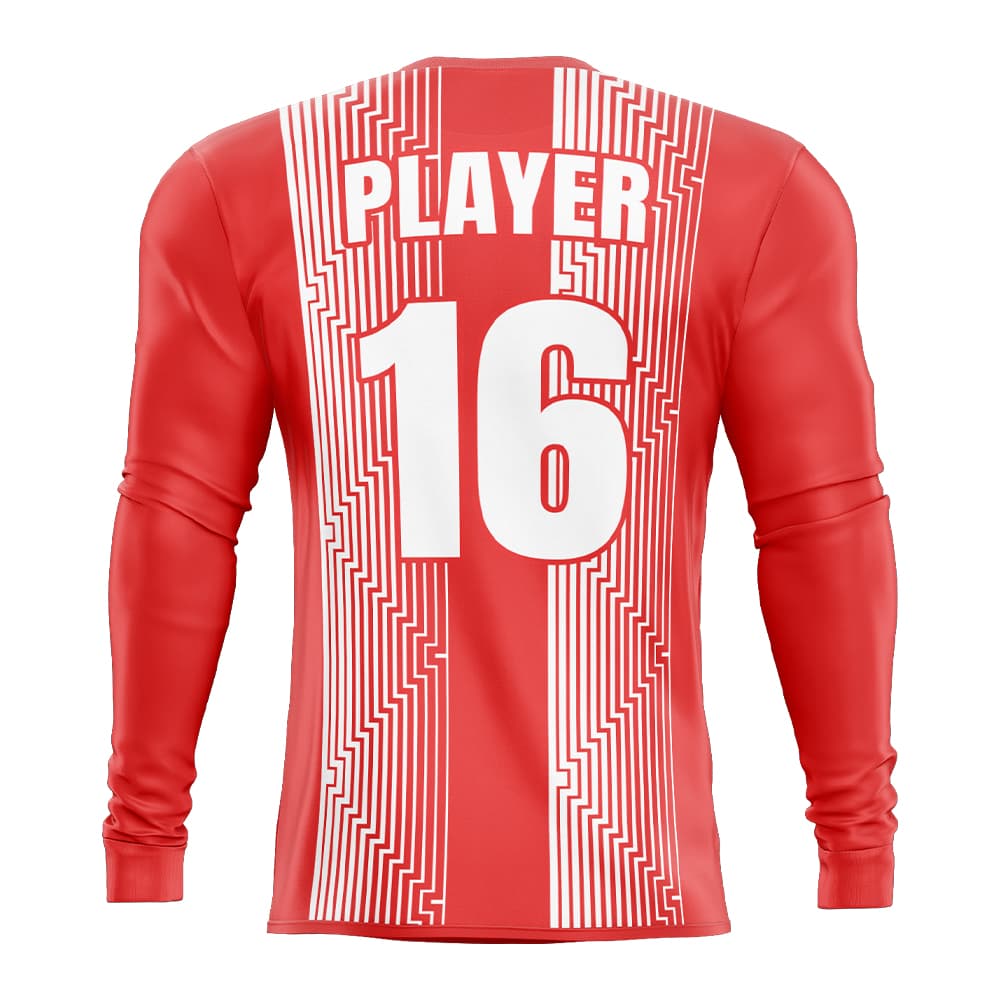 Custom Blaze Long Sleeve Rugby Social Jersey