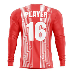 Custom Blaze Long Sleeve Rugby Social Jersey