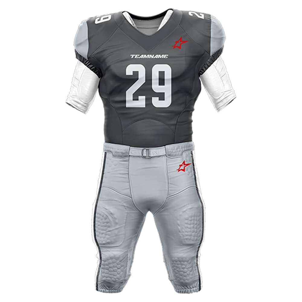 200 Series American Football Jersey & Integrated Pants 3D front