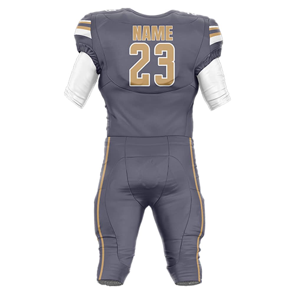 200 Series American Football Jersey & Integrated Pants 3D back