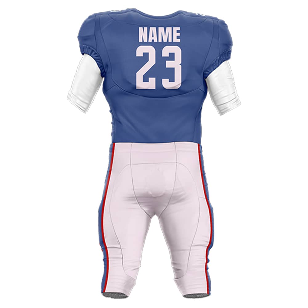 200 Series American Football Jersey & Integrated Pants 3D back