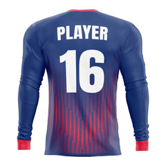 Custom Mirage Long Sleeve Rugby Social Jersey