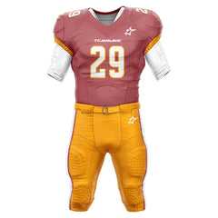 200 Series American Football Jersey & Integrated Pants 3D front
