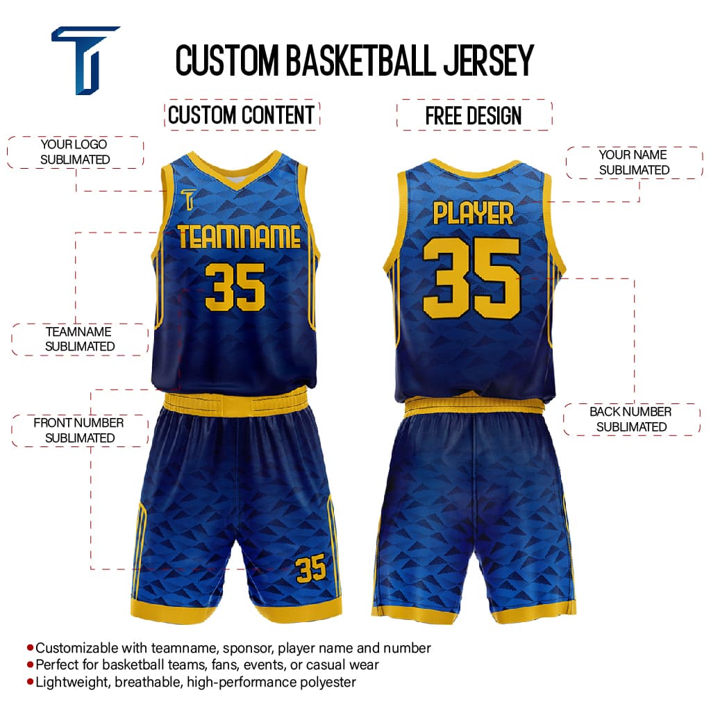Custom Prism Adult Youth Basketball Jersey Set