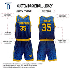 Custom Prism Adult Youth Basketball Jersey Set