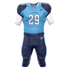 200 Series American Football Jersey & Integrated Pants 3D front