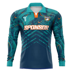 Custom Stealth Long Sleeve Rugby Social Jersey