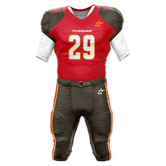 200 Series American Football Jersey & Integrated Pants 3D front