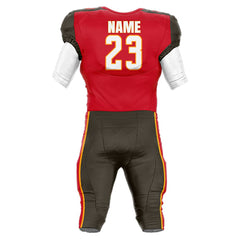 200 Series American Football Jersey & Integrated Pants 3D back