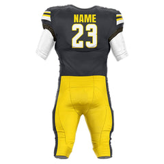 200 Series American Football Jersey & Integrated Pants 3D back