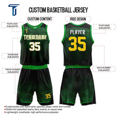 Custom Toxic Speed Adult Youth Basketball Jersey Set