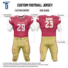 200 Series American Football Jersey & Integrated Pants custom content