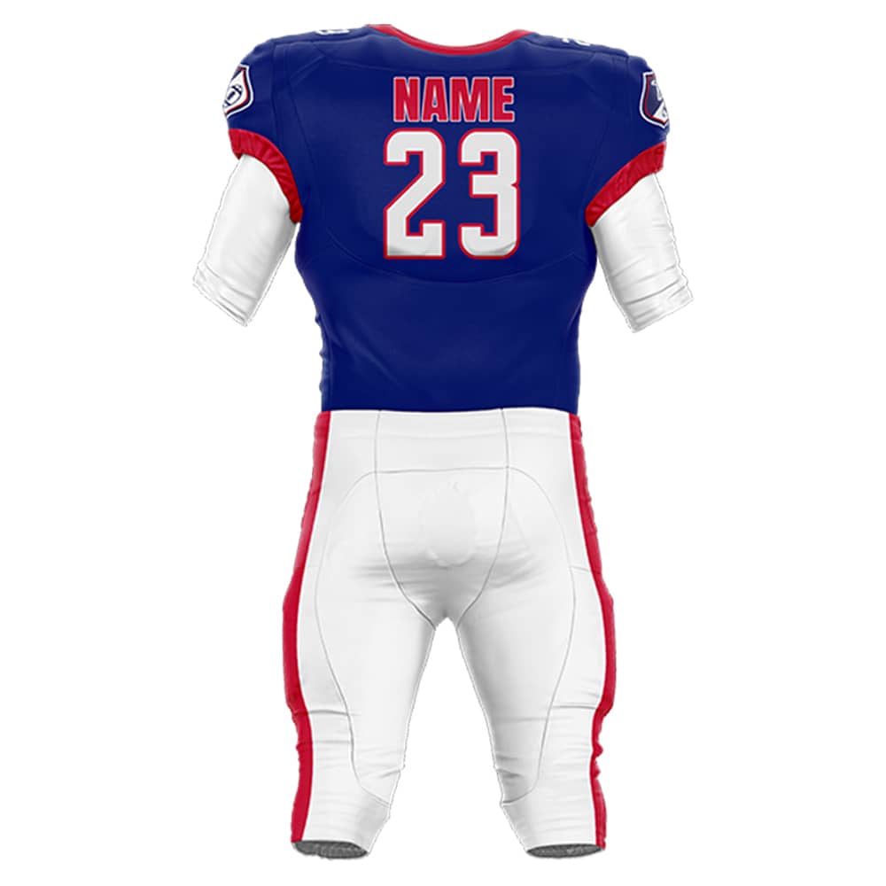200 Series American Football Jersey & Integrated Pants 3D back