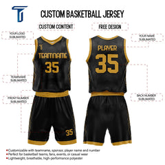 Custom Obsidian Adult Youth Basketball Jersey Unifrom Set