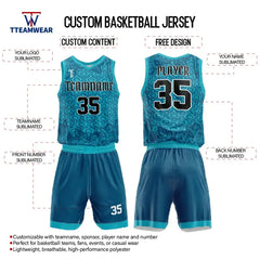 Custom Diamond Grid Basketball Jersey Uniform