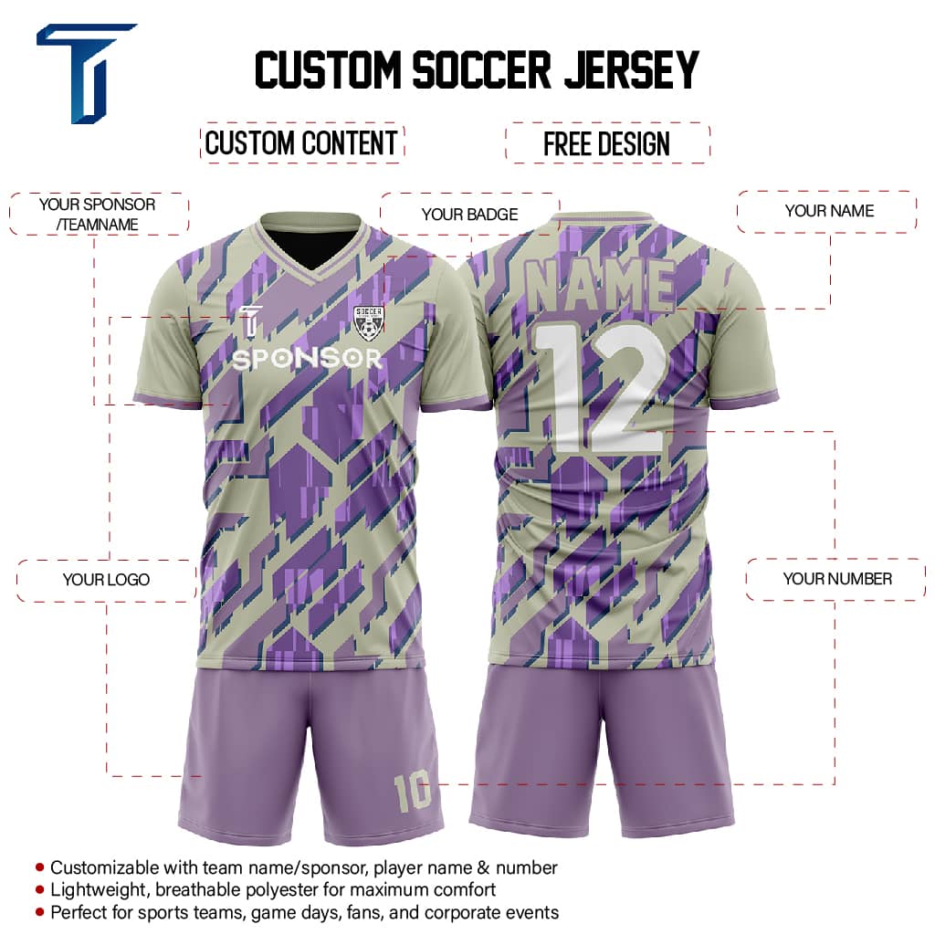 Mirage Custom Team Soccer Jersey Set